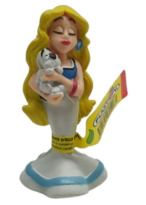 Asterix Figure 1997 Plastoy Tag Falbala & Dogmatix Figurine VGC European Comic
