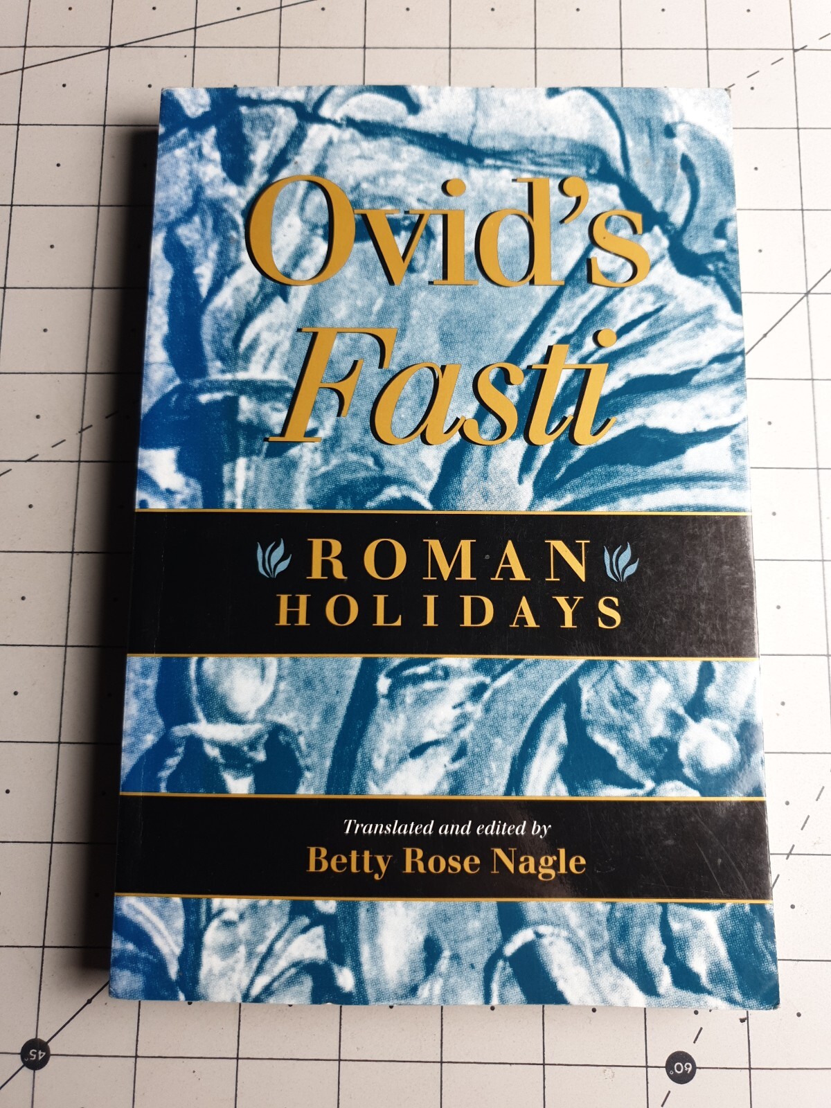 Ovids Fasti Roman Holidays 1995 Paperback Book