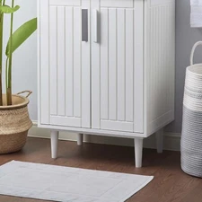 Modway Augusta 24" Bathroom Vanity Cabinet in White - Sink Basin Not Included