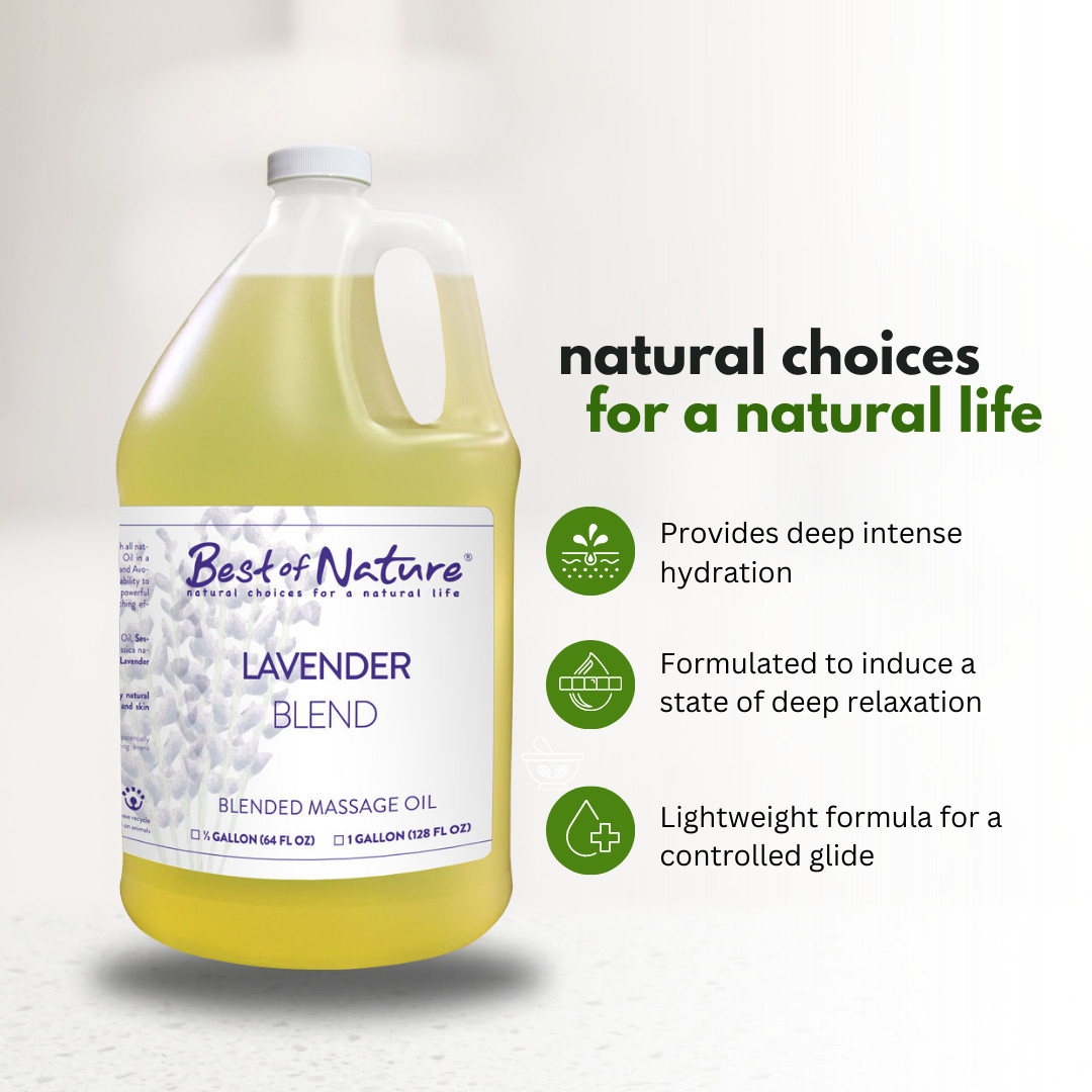 Lavender Blend Oil- Massage- Skin and Hair -Natural Aromatherapy - DIY - BULK