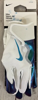 Nike Vapor Jet Football Gloves Receivers Youth Small Breathable Hand Backing