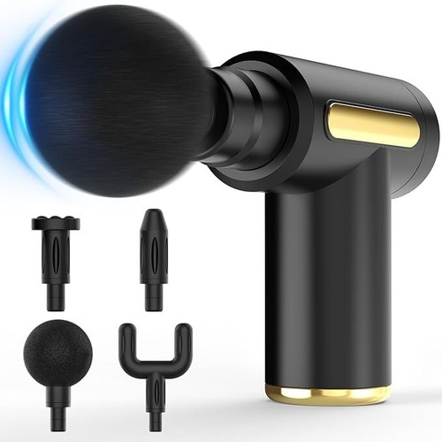 USB Mini Massage Gun Fascia Machine Muscle Relaxation Vibrating Gun Rod Massage