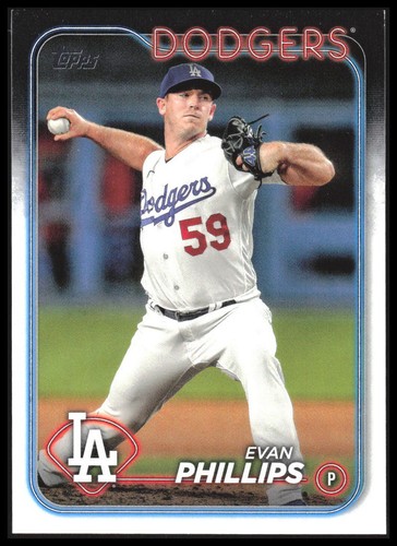 2024 Topps II Evan Phillips #569 RC Los Angeles Dodgers BB1 | eBay