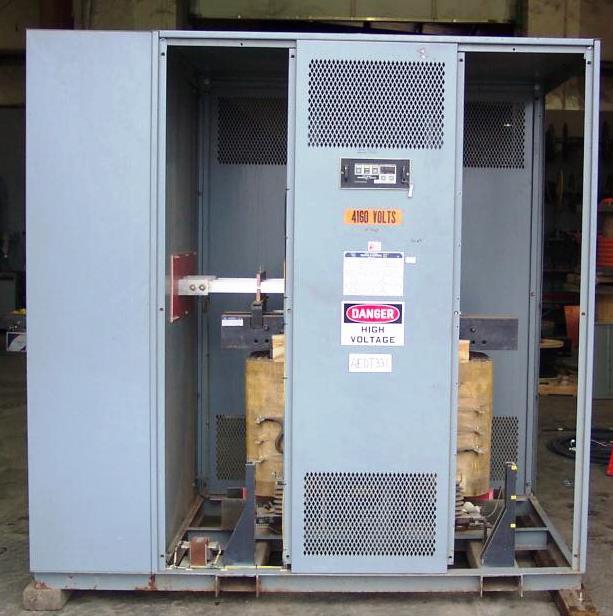500-kva-square-d-dry-type-transformer-4160-480-volt-3-phase-ebay