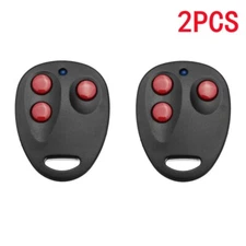 2 pack PECCININ Garage Remote Control 433MHz 3 Buttons Gate