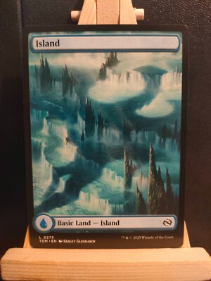 Island 0273 - Full Art - Tarkir Dragonstorm - NM (siehe Bilder) MTG