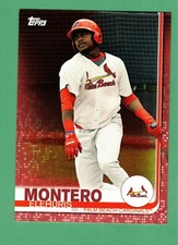 2019 TOPPS PRO DEBUT ELEHURIS MONTERO RED PARALLEL 4/10 CARDINALS