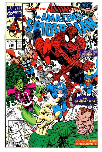 The Amazing Spider-Man Vol 1 348 VF/NM (9.0) (1991)