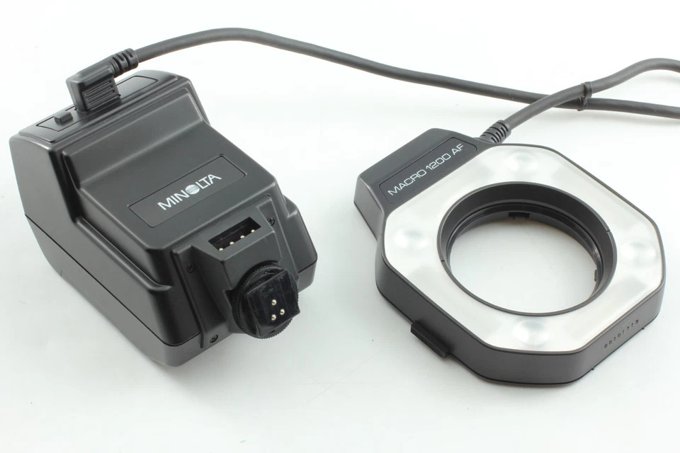 [Exc+5] Minolta Auto Electroflash Macro 1200AF Ring Light from Japan #22268 - Image 4 of 4