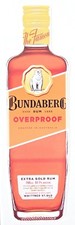OP BUNDABERG RUM BOTTLE BUMPER STICKER FOR MANCAVE FRIDGE ESKY ETC