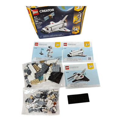 LEGO Creator Space Shuttle Set 31134 144 pieces 3 in 1 Damaged Box Sealed Bags