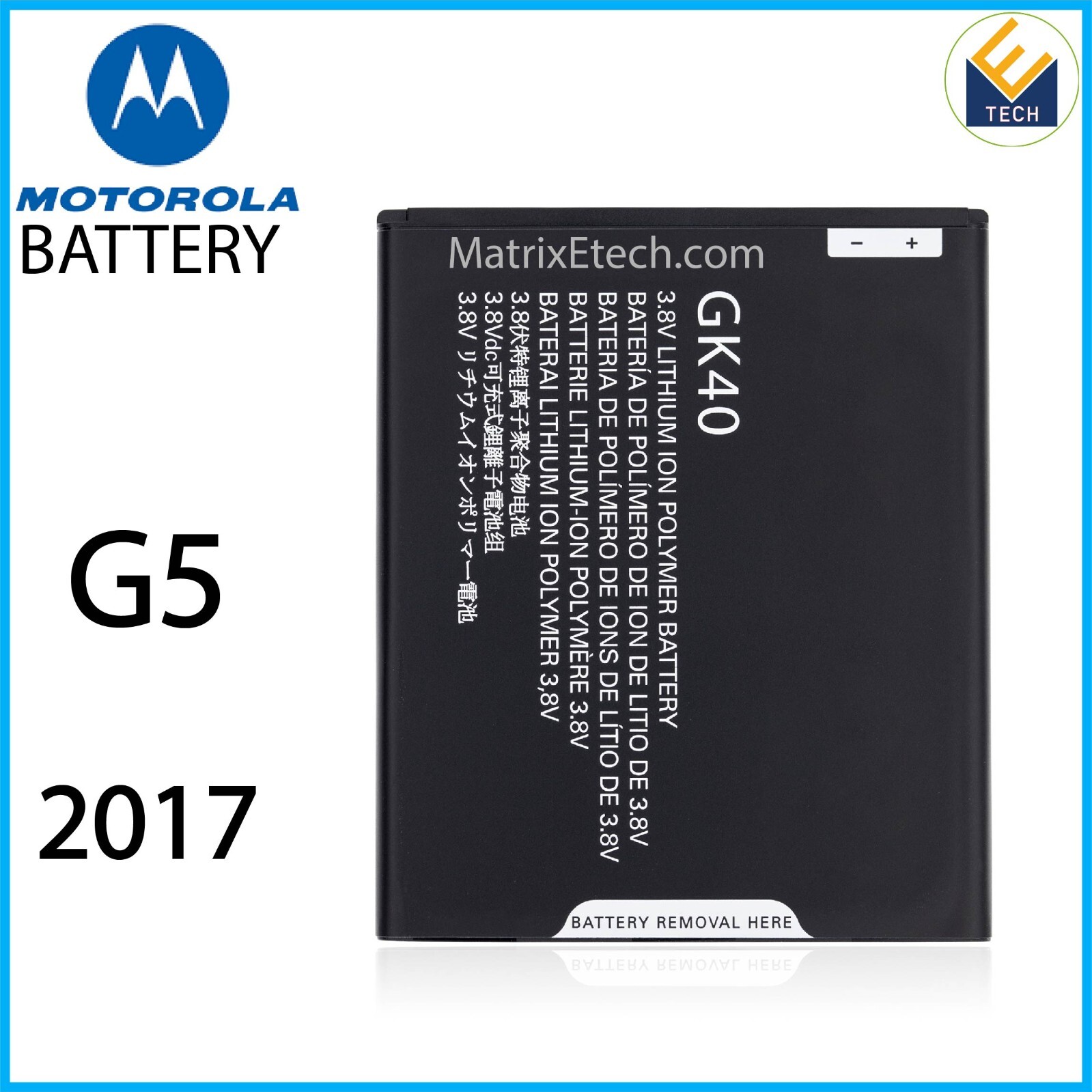 Buy MobCrown Battery For Motorola Moto G4 Play Gk40 2800 Mah Online At Best Prices In India - Foto 9