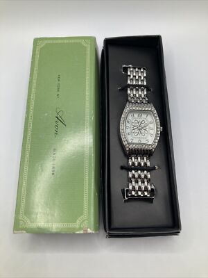 Tinashe Tom Fitness Watch Avon Avon NY Ladies 37mm Watch Silver