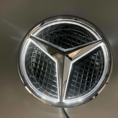 Illuminated Star Badge Fit for Mercedes-Benz 2013-2018 Front Grille LED Emblem