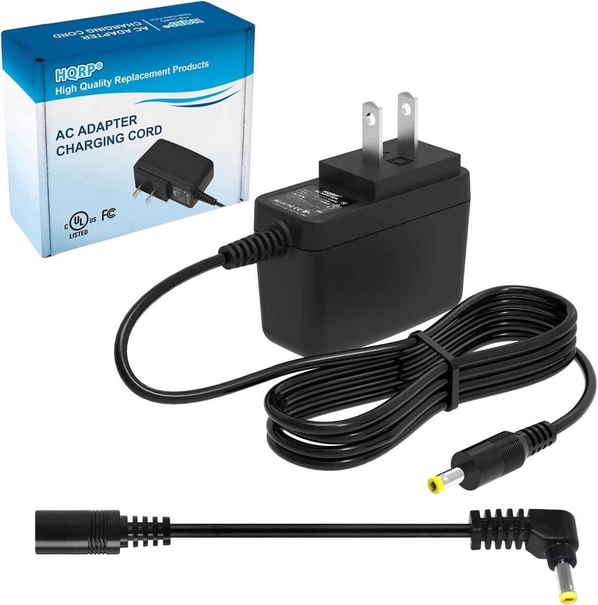 HQRP AC Power Adapter for Omron Healthcare HEM-7222-Z / HEM-7320T