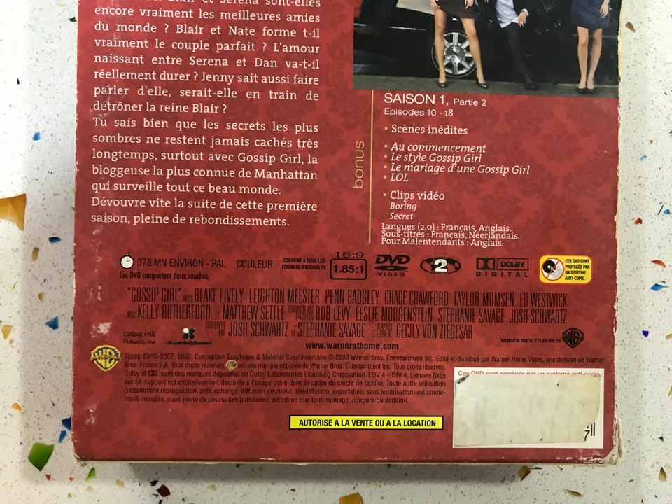 Gossip Girl - Season 1 - Part 2 French English 3T Foto 3 de 4