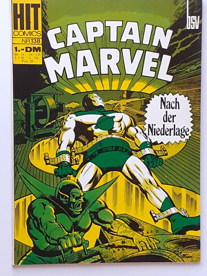 BSV HIT COMICS (1970) # 138 CAPTAIN MARVEL     - Zustand 1