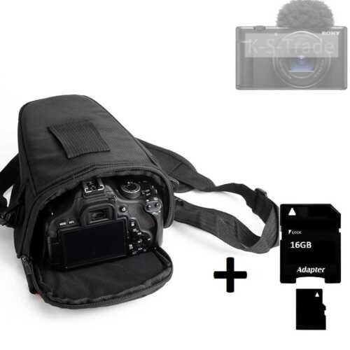 Colt Kameratasche für Sony ZV 1 ll +16GB Speicherkarte Fototasche Materialtasch - Bild 1 von 7