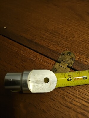 1'' Tube Aluminum Weld In Male T Top Fitting
