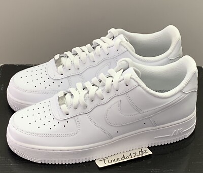 DS Nike Air Force Low '07 sz10 Triple White trainer max CW2288