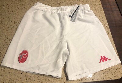 SSC Bari Kappa x LC23 Special Edition Soccer Football Shorts 2024 White EU 2XL