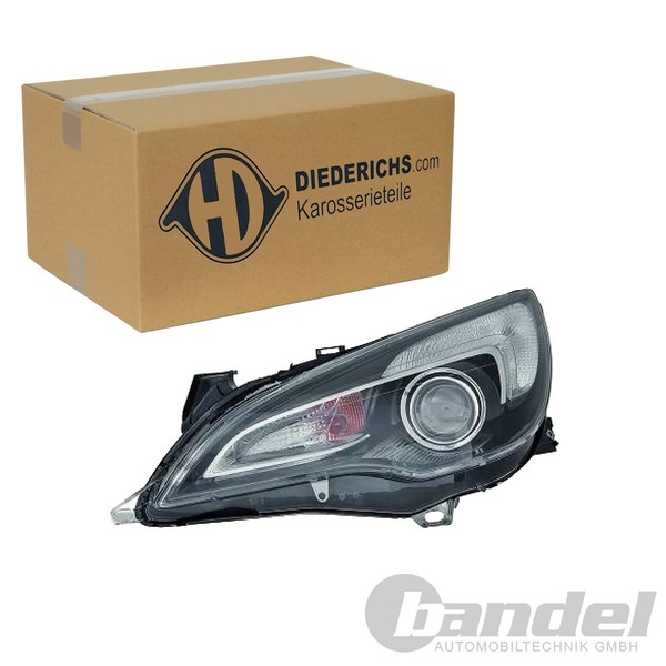 Diederichs Halogen Scheinwerfer Mit Lwr-Motor Rechts FüR Opel Astra | 1807880-image