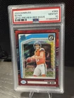 2024 Panini Donruss Rated Rookie Bo Nix #369 Optic Preview Red Wave - PSA 10