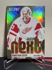 2025-26 Upper Deck ALLURE Hockey SEBASTIAN COSSA #HN-13 HUES NEXT ORANGE