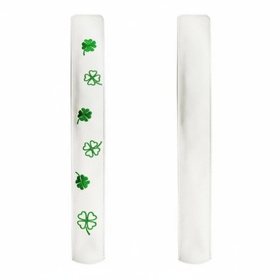 Golf Alignment Stick Cover besticktes Design PU-Leder Stick-Abdeckung für