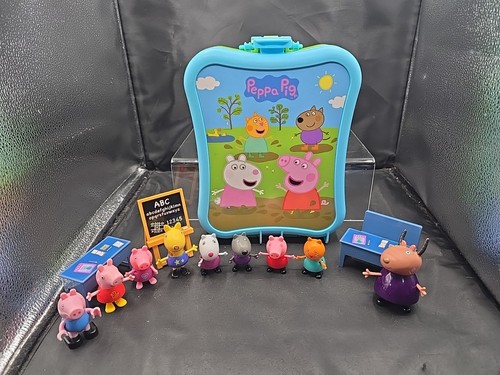Peppa Pig Peppa’s Adventures Peppa’s Carry-Along Friends Case Toy With Figs Etc.