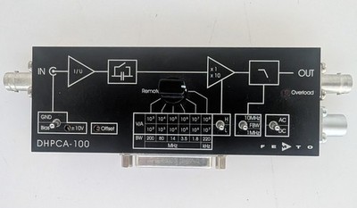 FEMTO DHPCA-100 Variable Gain HIgh Speed Transimpedance Amplifier