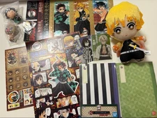 Demon Slayer 10 Piece Set Jump Anime Goods Figure Keychain Plush Mini