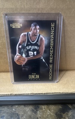 2012-13 Panini Contenders - Rookie Remembrance Tim Duncan #13
