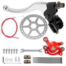7/8" 22mm Mini Bike Brake Lever Kit,Mini Bike Brake Caliper  180mm Disc Brake