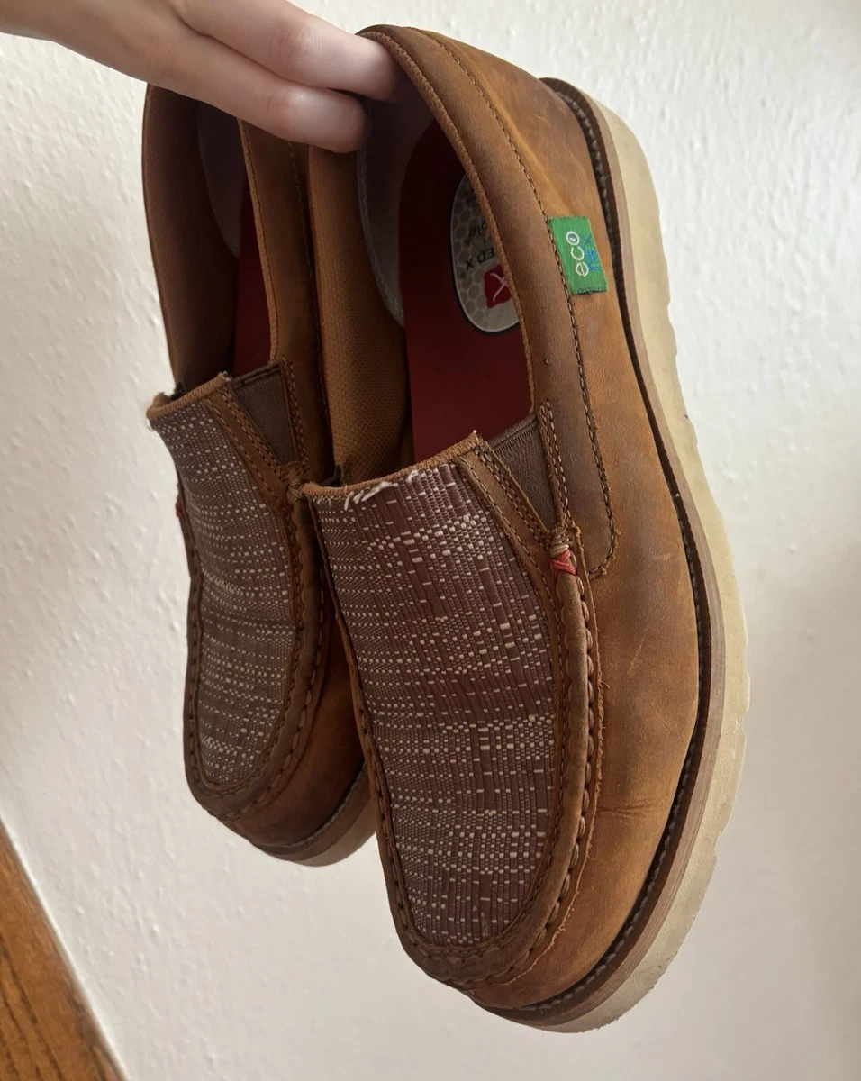 Twisted X Mens ECO TWX Casual Shoes MCA0037 Slip On Size 11‎ Coffee & Saddle Twisted X Mens ECO TWX Casual Shoes MCA0037 Slip On Size 11  main image 3