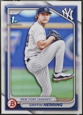 2024 Bowman Draft #BD-173 Griffin Herring Baseball NM