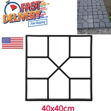Garden Paving Mould DIY Path Maker Concrete Mould Brick Pavement Cement Mold