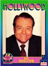 1991 Starline Hollywood Walk of Fame #180 Red Skelton