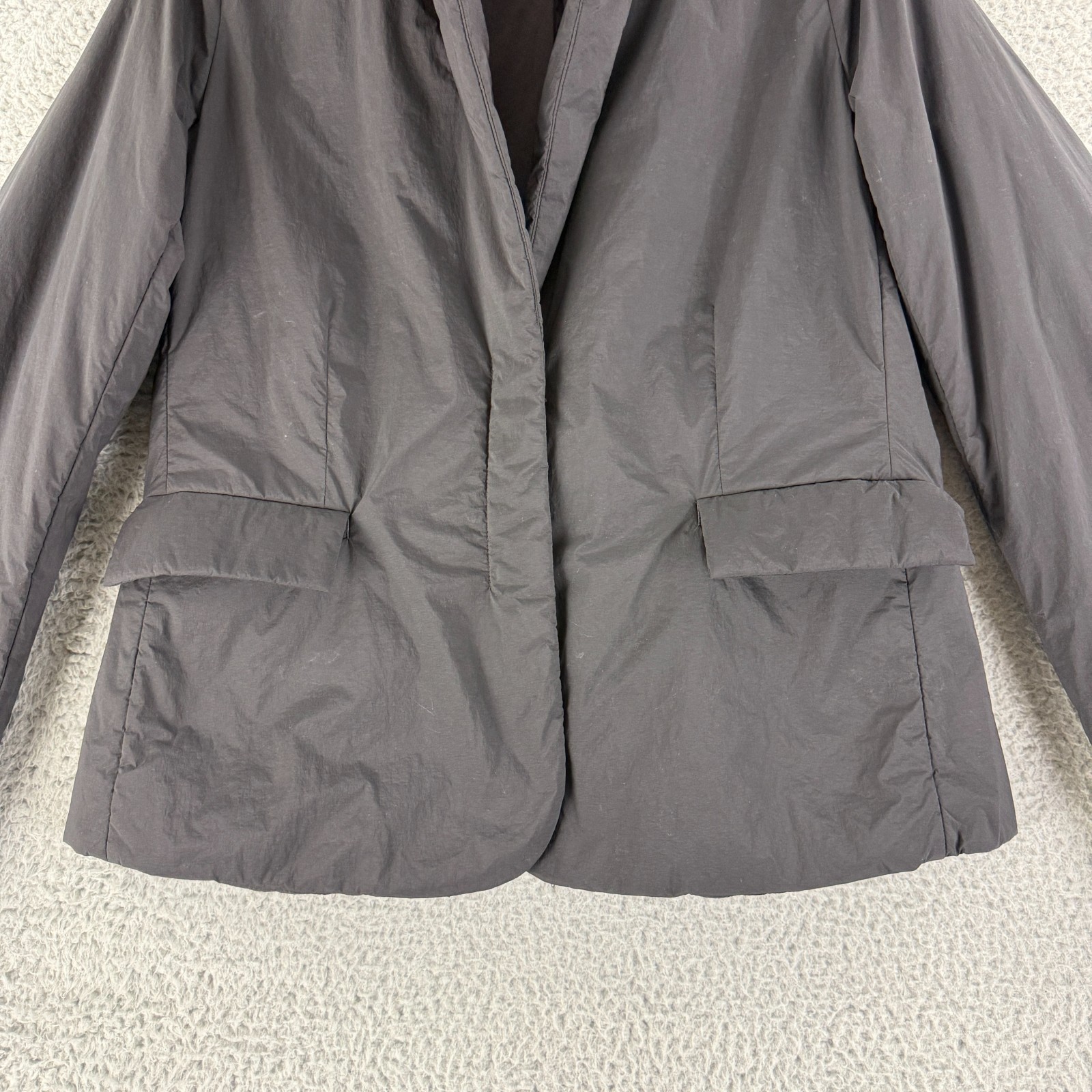 Athleta Evolution Blazer Jacket Womens Medium Bla… - image 4