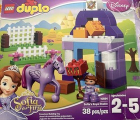 Duplo 10594 &ldquo;Sofias Royal Stable&rdquo; (no directions or box) Disney Junior *retired*