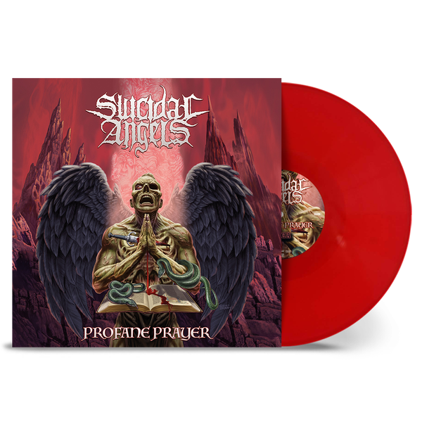 Suicidal Angels 'Profane Prayer' Lp Solides Rotes Vinyl - Neu & Versiegelt-image