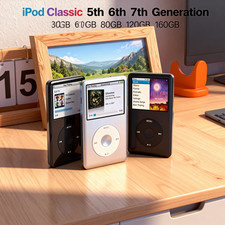 NUOVO SIGILLATO Apple iPod Classic 5° 6° 7° 128GB 256GB 1TB SSD batteria nuova MODIFICATA