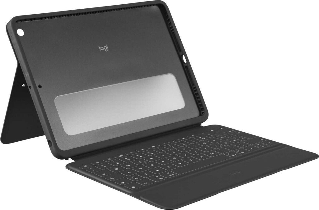 Logitech Rugged Folio Tastatur und Hülle für iPad 7 / 8 / 9 - Grafit | Zustand: Gut | mit Garantie - Bild 6