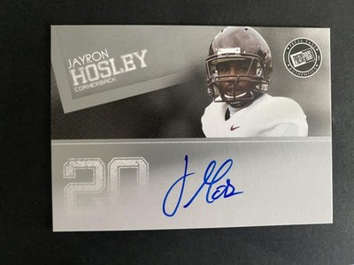 2012 Press Pass #PPS-JH2 Jayron Hosley Autographs Silver