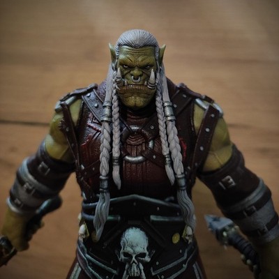 Varok Saurfang | World of Warcraft Horde | War Chief Orc | PAINTED | 8 in 1:10