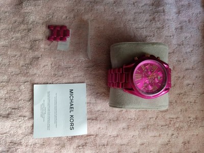 Michael Kors Limited Edition Pink Watch | eBay display picture 2