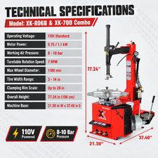 Xk 806b Auto Tire Changer Machine Rim Clamp 28 With Cheetah Blaster 2.0hp 110v Xk 806b Auto Tire Changer Machine Rim Clamp 28 With Cheetah Blaster 2.0hp 110v