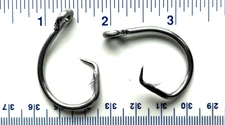 25 GT 39965 4X strength stainless steel offset circle hooks - size 11/0
