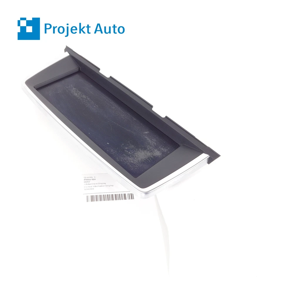 12-15 OEM BMW Infotainment Display 10.25" CIC M6 650i 640i 9266383 F13 F06 F12 - Image 3 of 4