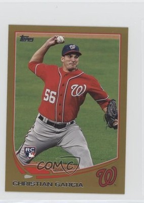 2013 Topps Mini Gold /62 Christian Garcia #278 0a6